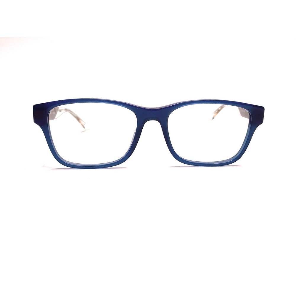 NWOT Emporio Armani EA 3239 6092 Blue Rectangular Mens Eyeglass 53-17-145
